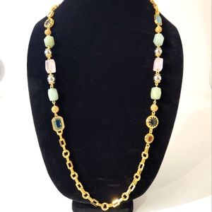 Talbots Bead and Stone Fashion Necklace